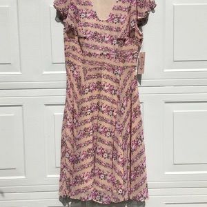 NWT NANETTE NANETTE LEPORE FLORAL DRESS SZ 8